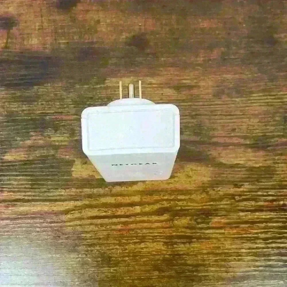 Netgear Powerline 1000 PL1000 Wifi Network Extender White Tested Works - Picture 6 of 7